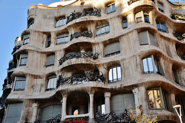 Casa Mila w Barcelonie