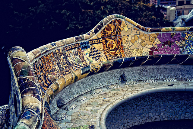 Park Guell w Barcelonie